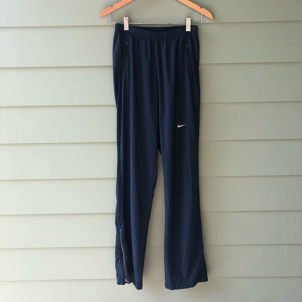 Nike Dry-Fit Track Pant Dark Blue Size Small - Picture 1 of 6